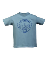 Camiseta  Azul Celeste para Niño | Logo Aventureros