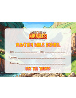 Mountain of Miracles VBS Postcard Invites (pkg of 100)