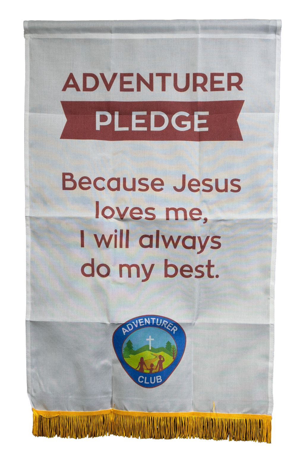 Adventurer Club Pledge Banner (English)