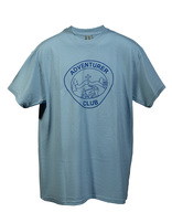 Camiseta  Azul Celeste para Adulto | Logo Aventureros