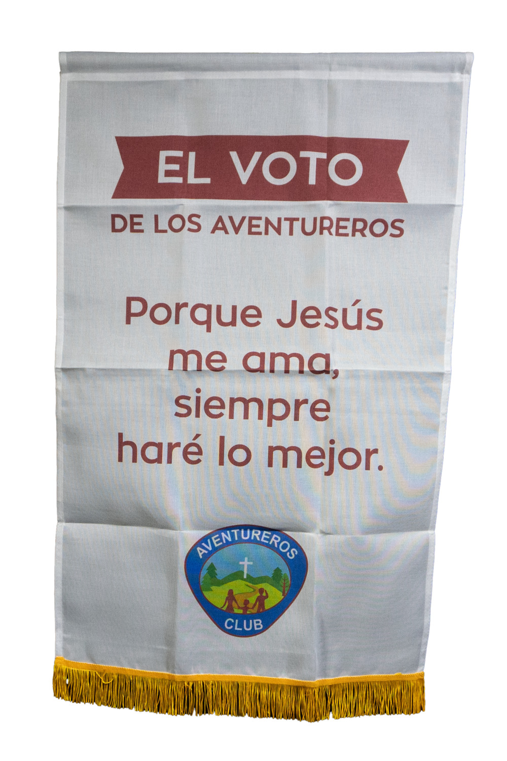 Adventurer Club Pledge Banner (Spanish)