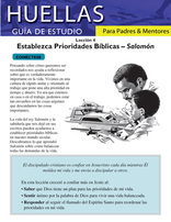 Footprints for Parents and Mentors Study Guide Lesson 4 (Spanish)