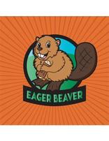 Eager Beaver Wall Banner