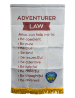Adventurer Club Law Banner (English)