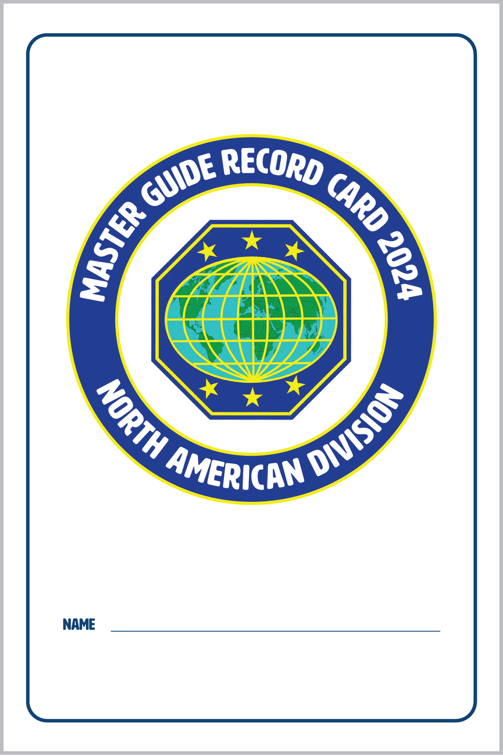 Master Guide Record Card