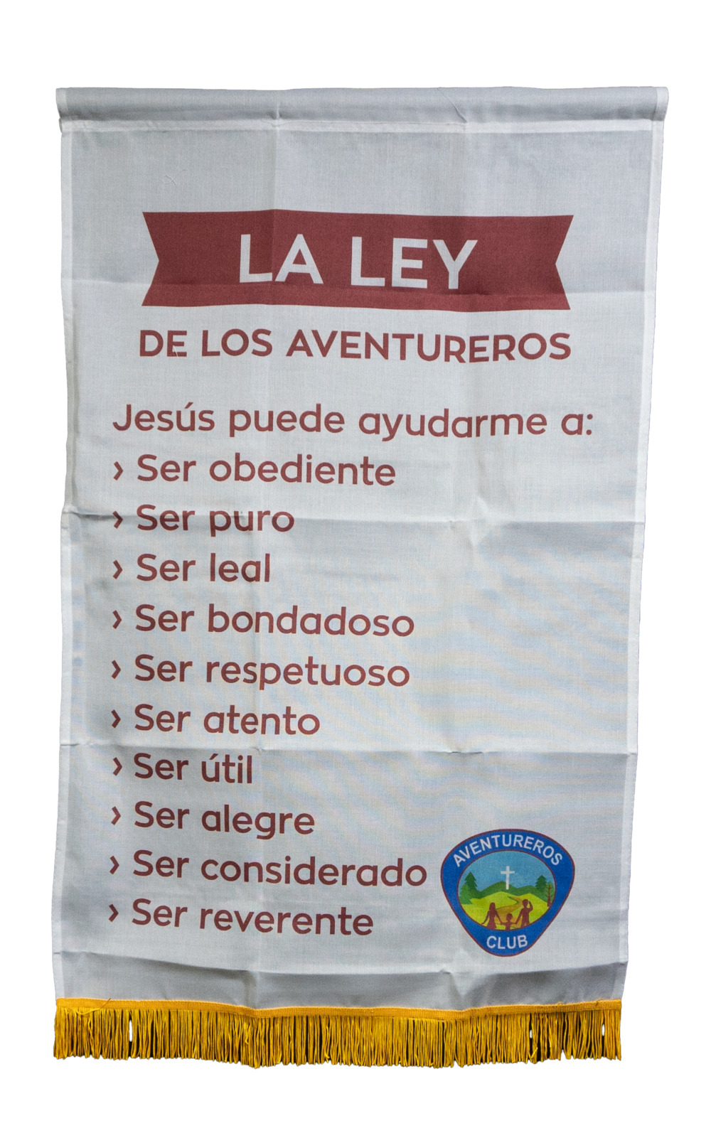 Adventurer Club Law Banner (Spanish)