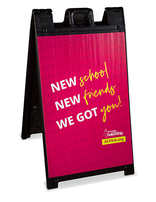 ACF A-Frame Sidewalk Sign and New Chapter Kit