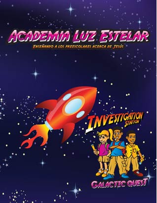 Galactic Quest VBS - Starlight Academy Guide (Preschool) Spanish