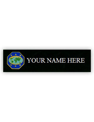 Master Guide Custom Engraved Name Badge