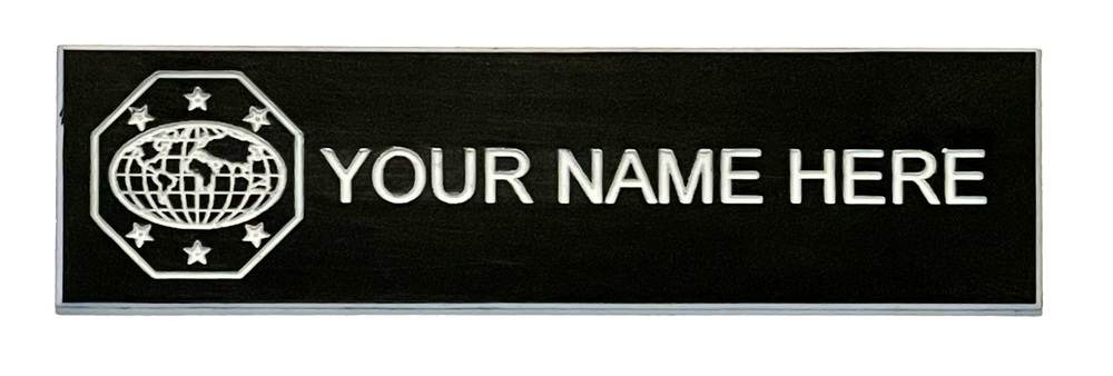 Master Guide Custom Engraved Name Badge