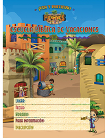 Heroes VBS Invitation Postcards (Pack of 100) (Spanish)