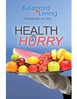 Health in a Hurry - Balanced Living Tract (Pack of 25)