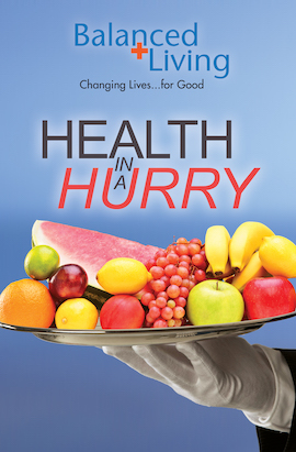 Health in a Hurry - Balanced Living Tract (Pack of 25)