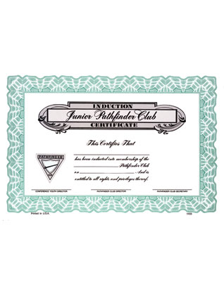 Pathfinder Induction Certificate (Junior)