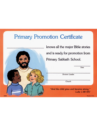 Primary Promotion Certificate (10)