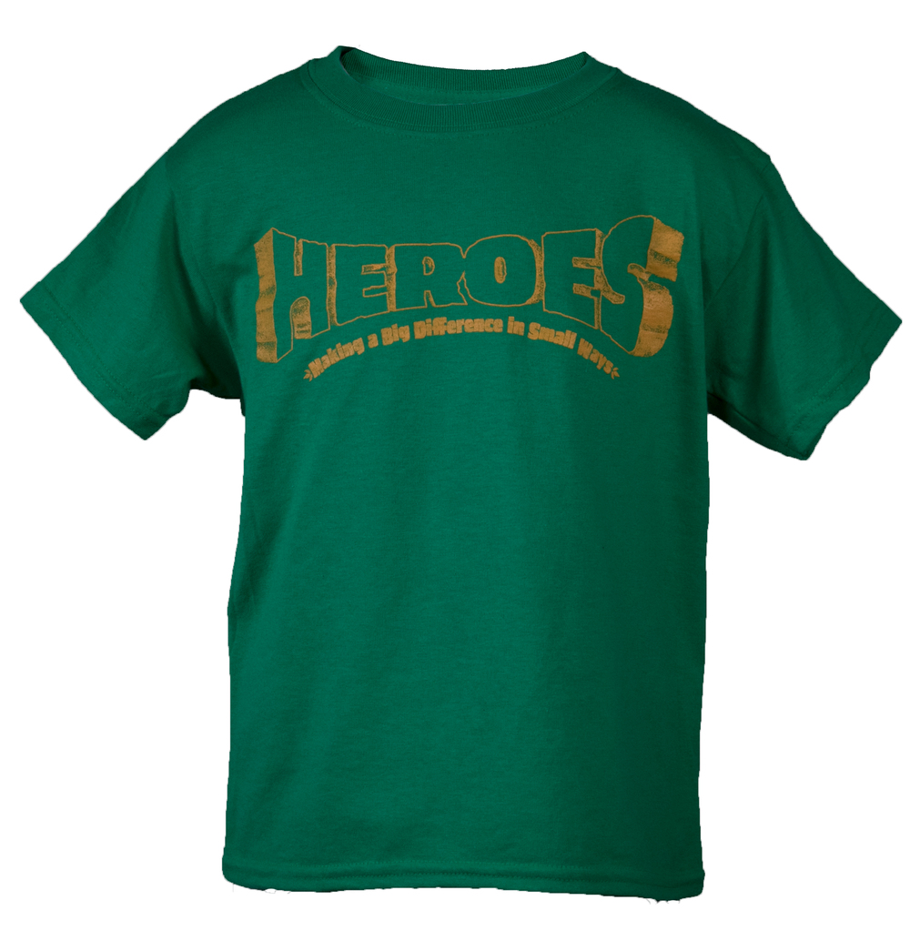 Heroes VBS Kelly Green Youth T-Shirt